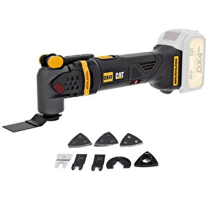 Cat Dx41b 18volt Kömürsüz Profesyonel Çok Amaçlı Devir Ayarlı Raspalama+14 Adet Aksesuar (akü Dahil Değildir)