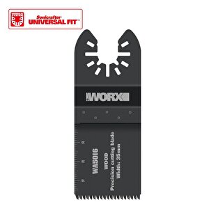 Wa5016 Çok Amaçlı Raspalama Makinası İçin 35x40mm Ahşap Ve Pvc Universal Hassas Kesme Bıçağı