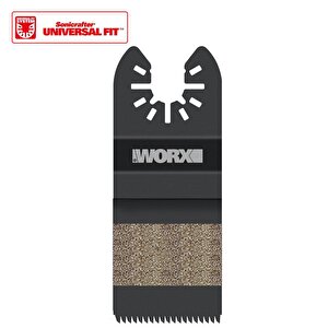 Worx Wa4960 Çok Amaçlı Raspalama Makinası İçin 35x40mm Ahşap, Pvc Universal Kesme Ve Zımparalama Bıçağı