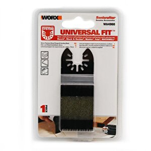 Worx Wa4960 Çok Amaçlı Raspalama Makinası İçin 35x40mm Ahşap, Pvc Universal Kesme Ve Zımparalama Bıçağı