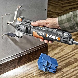 Worx Wa4988 Çok Amaçlı Raspalama Makinası İçin 28x40mm Metal, Ahşap, Fiberglas, Pvc Universal Kesme Bıçağı