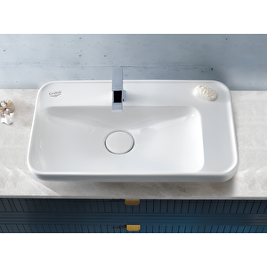 Lal Tezgah Üstü Lavabo 70x42 Cm