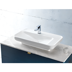 Lal Tezgah Üstü Lavabo 70x42 Cm