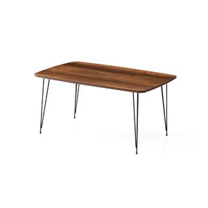 Smart Mdf Modern Tarz Dikdörtgen Orta Sehpa Ceviz