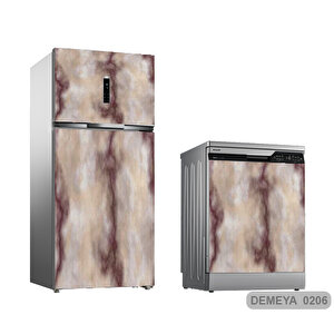 brn Serisi Mermer Görünümlü Kendinden Yapışkanlı Folyo Mutfak Dolap Ve Mobilya Kaplama Folyosu 15 m x 90 cm