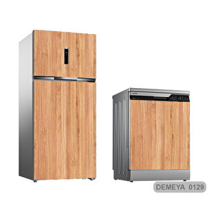  a'la Serisi Ahşap Görünümlü Kendinden Yapışkanlı Folyo Mutfak Dolap Ve Mobilya Kaplama Folyosu 15 m x 90 cm