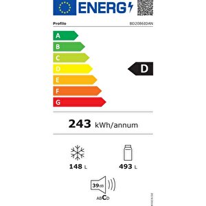 Profilo Bd2086idan D Enerji Sınıfı 641 Lt Nofrost Üstten Donduruculu Buzdolabı