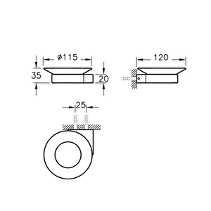 Vitra Diagon A44428 Sabunluk