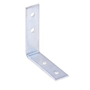 Mobilya Dolap Köşe Bağlantı Sabitleme L Demir Gönye 55x55x15 Mm (5 Adet)