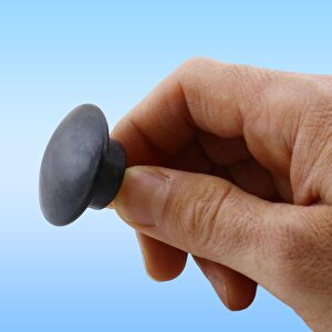 Bingo Rotil Ayak M8 Civatalı 8 Mm Siyah Profil Ayağı 3 Cm (10 Adet)