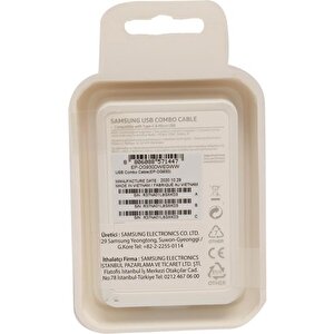Samsung Galaxy S21+ 5g Micro Ve Type-c Çift Çıkış Portlu Data Ve Hızlı Şarj Kablosu 1.5m (samsung Türkiye Garantili)