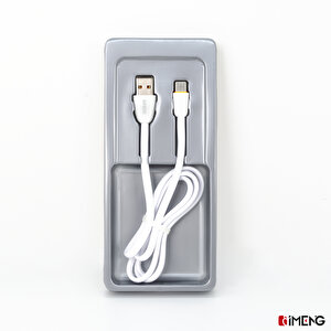İmeng Redmi Note 10 5g 3.1a Usba To Type-c Data Ve Hızlı Şarj Kablosu Beyaz
