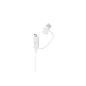 Galaxy Z Flip 4 Micro Ve Type-c Çift Çıkış Portlu Data Ve Hızlı Şarj Kablosu 1.5m (samsung Türkiye Garantili)