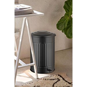 Çöp Kovası Mutfak Siyah 37 Lt