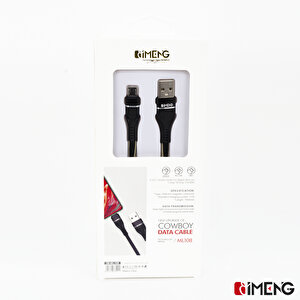 İmeng İnfinix S5 Pro 3.1a Usba To Micro Örgülü Data Ve Şarj Hızlı Kablosu Siyah