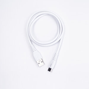 Dvip S01c 6a 67w Fast Charging Usba To Type-c Data Ve Hızlı Şarj Kablosu 1m Beyaz