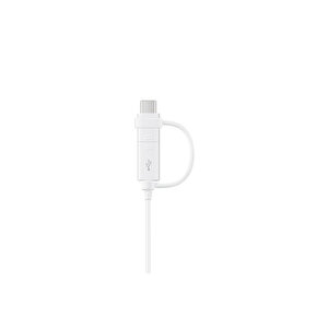 Galaxy Xcover 5 Micro Ve Type-c Çift Çıkış Portlu Data Ve Hızlı Şarj Kablosu 1.5m (samsung Türkiye Garantili)