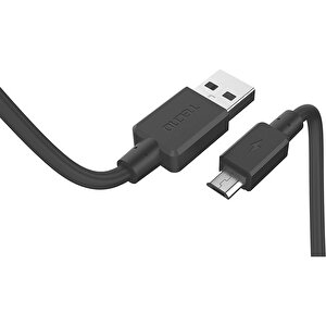 Huawei Psmart Pro İle Uyumlu Güçlü 2a Usba To Micro Hızlı Data Ve Şarj Kablosu 1m Siyah