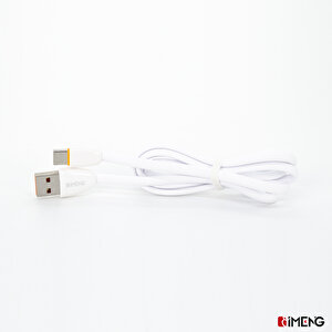 İmeng Lenovo Tab M8 Hd (2.nesil) Tb-8505f 3.1a Usba To Micro Data Ve Hızlı Şarj Kablosu Beyaz