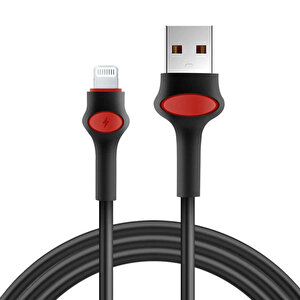 Gfz115 İphone Lightning 3.0a Hızlı Şarj Ve Data Kablosu 1m Siyah