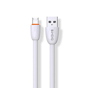 İmeng Tecno Spark 5 Air 3.1a Usba To Micro Data Ve Hızlı Şarj Kablosu Beyaz