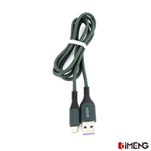İmeng Oppo A31 2020 6a 100w Usba To Micro Data Ve Hızlı Şarj Kablosu Yeşil