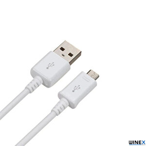 Winex Dg925 Usba To Micro Data Ve Şarj Kablosu Beyaz