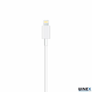 Sx233m 3a 45w Usba To Lightning 3metre Data Ve Hızlı Şarj Kablosu Beyaz