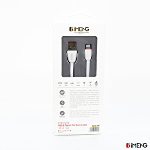 İmeng Apple İphone X 3.1a Usba To Lightning Data Ve Hızlı Şarj Kablosu Beyaz