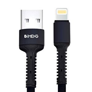 İmeng Apple Ipad 7 3a Usba To Lightning Pro Braided Data Ve Hızlı Şarj Kablosu Siyah