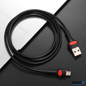 Gfz115 Micro 3.0a Hızlı Şarj Ve Data Kablosu 1m Siyah