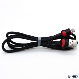 Gfz115 Micro 3.0a Hızlı Şarj Ve Data Kablosu 1m Siyah