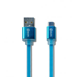Mıcro Data Ve Şarj Kablo 3a 1.20m Mavi ( Fm­3a120mm)
