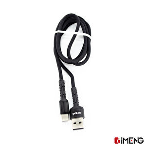 İmeng Xiaomi Mi 12 Pro 3a Usba To Type-c Pro Braided Örgülü Data Ve Hızlı Şarj Kablosu Siyah
