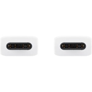 5a 45w Type-c To Type-c Data Ve Şarj Kablo Beyaz Ep-dn975bwegww Samsung Türkiye Garantili