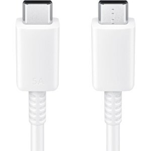5a 45w Type-c To Type-c Data Ve Şarj Kablo Beyaz Ep-dn975bwegww Samsung Türkiye Garantili