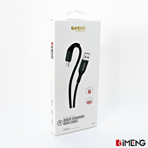 İmeng 6a 100w Usba To Lightning Data Ve Hızlı Şarj Kablosu Ml60 Yeşil