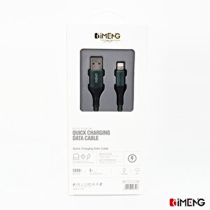 İmeng 6a 100w Usba To Lightning Data Ve Hızlı Şarj Kablosu Ml60 Yeşil