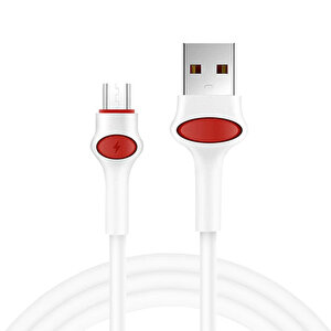 Gfz115 Micro 3.0a Hızlı Şarj Ve Data Kablosu 1m Beyaz