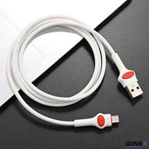 Gfz115 Micro 3.0a Hızlı Şarj Ve Data Kablosu 1m Beyaz