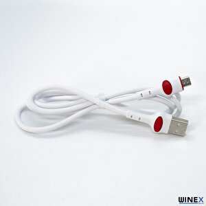 Gfz115 Micro 3.0a Hızlı Şarj Ve Data Kablosu 1m Beyaz