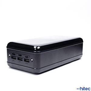 Schitec Yk90 50000mah 2xusba + Type-c + Micro + Lightning Çıkışlı Led Göstergeli Powerbank
