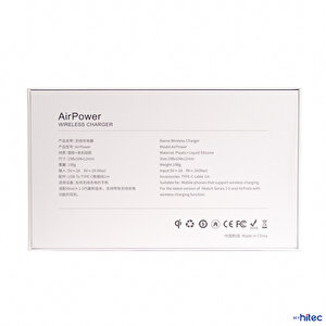 Schitec Air Power 3in1 Telefon/saat/airpods Wireless Kablosuz Şarj İstasyonu