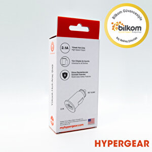 Hypergear 2.1a 2x Hızlı Araç Şarj Aleti Set Type-c Kablo Siyah