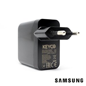 Keyco 25w Pd Quick Charger 3 Çıkışlı Yeni Nesil Şarj Aleti Kablolu Set Samsung Türkiye Garantili