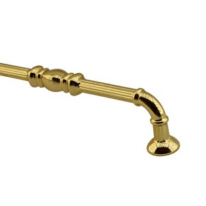 Buket Mobilya Mutfak Dolabı Çekmece Dolap Kapak Kulpu Kulbu Altın (128 Mm-12.8 Cm) Metal Kulpları