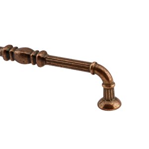 Buket Eskitme Antik Bakır (128 Mm-12.8 Cm) Metal Mobilya Mutfak Çekmece Dolap Kulpu Kulbu Kulpları
