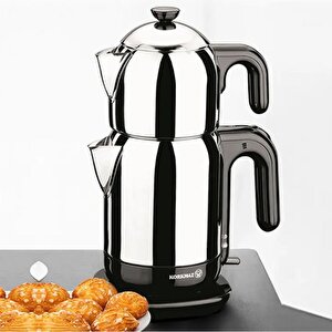 A369 Demtez Inox 1600 W Çelik Çay Makinesi