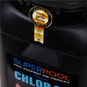 Superpool Premium Black Edition 5 Kg %90 Aktif Toz Klor Havuz Kimyasalı