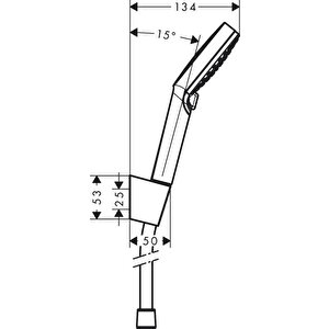 Crometta Vario Porter Duş Seti 1.6 M